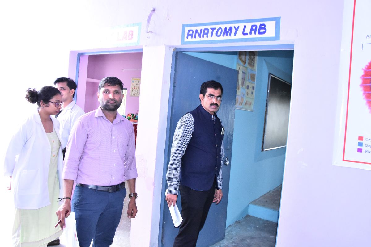 Anatomy lab used for hands-on nursing training